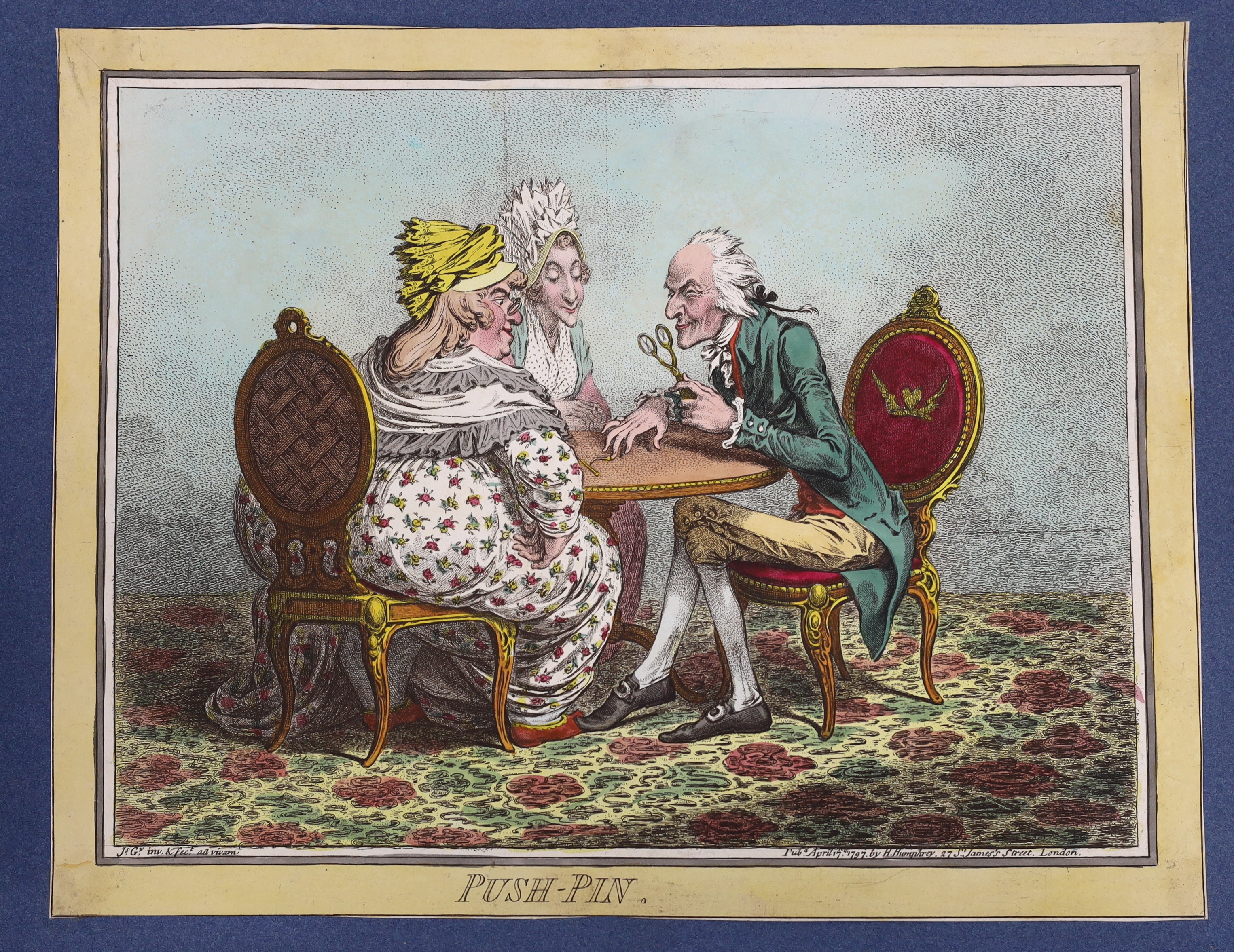 James Gillray (English, 1756-1815)